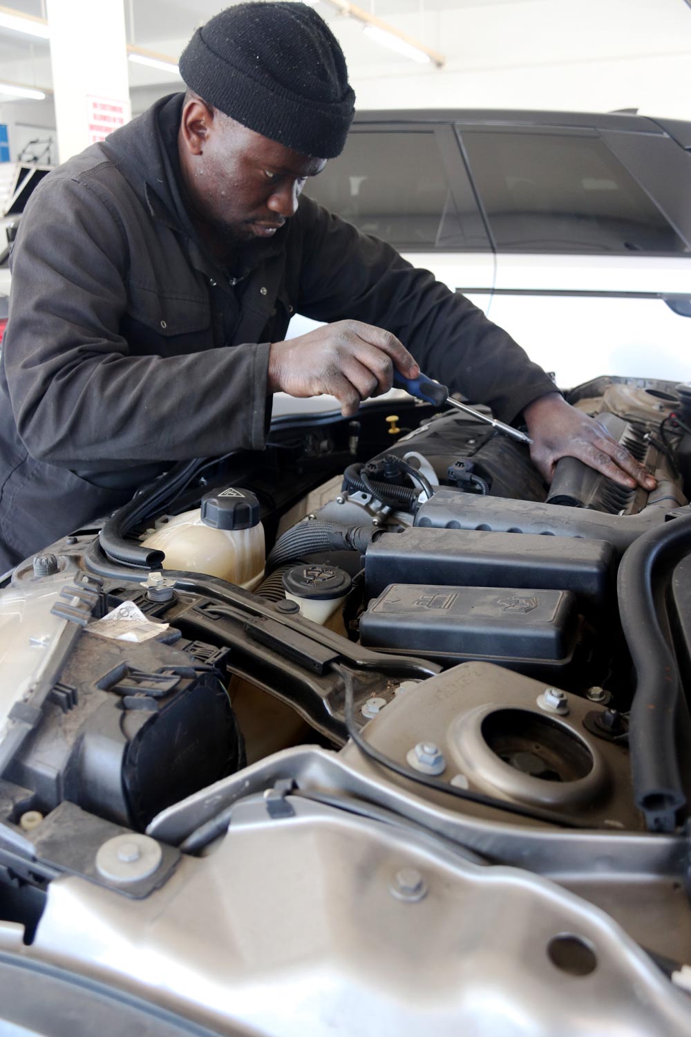 DAD'S Auto technician servicing a vehicle in Edenvale